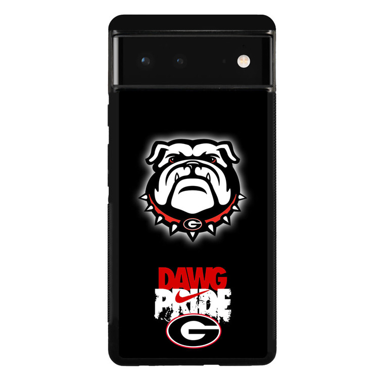 University Georgia Bulldogs Google Pixel 6 Case