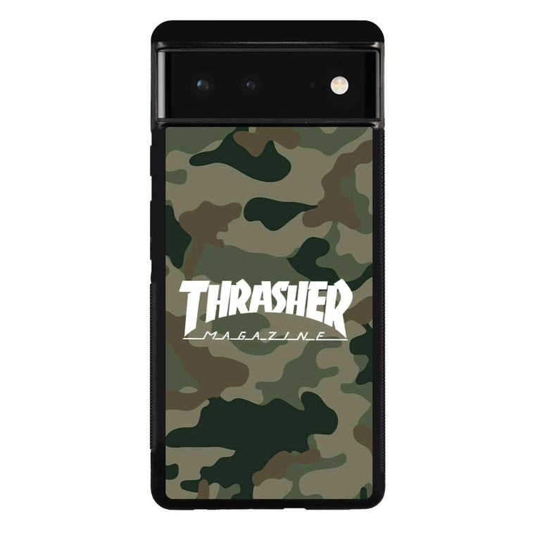 Thrasher Magazine Bape Camo Google Pixel 6 Case