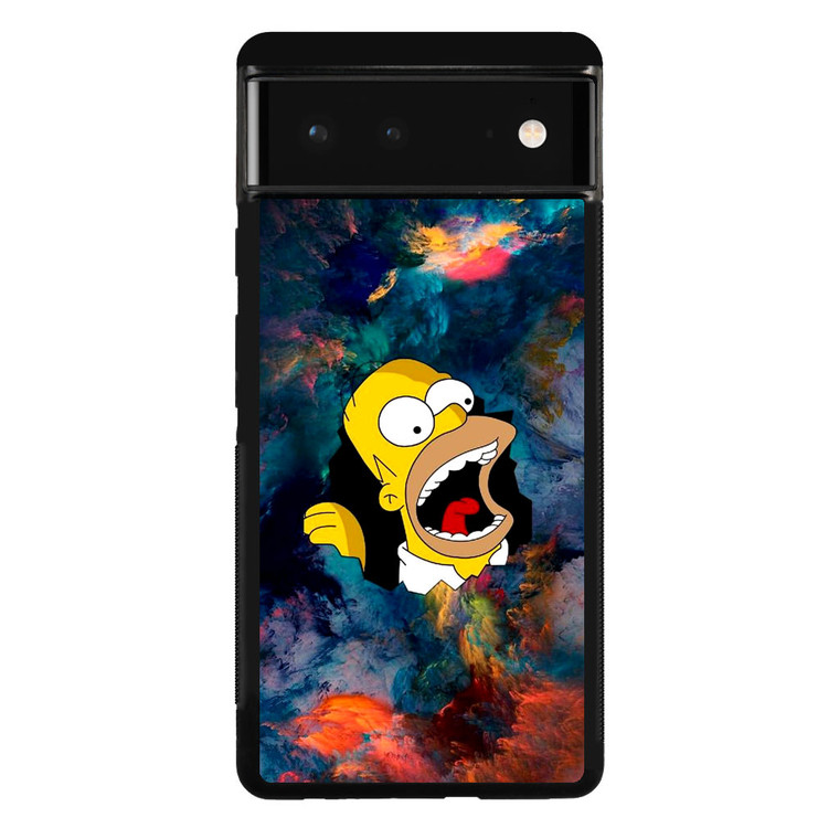 Homer Behind The Black Hole Google Pixel 6 Case