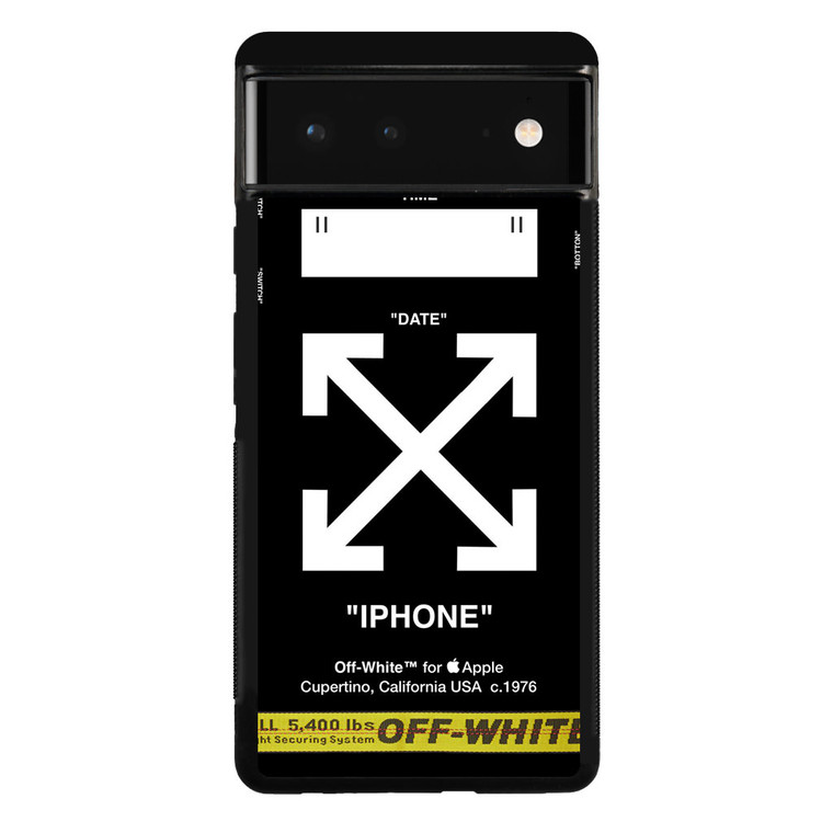 Off White X Apple Google Pixel 6 Case