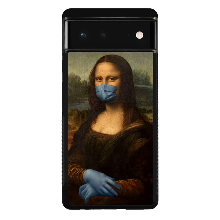 Monalisa Social Distance Google Pixel 6 Case