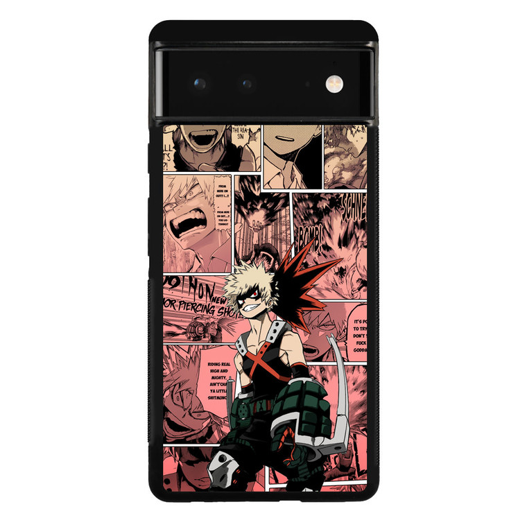 Katsuki Bakugo Google Pixel 6 Case