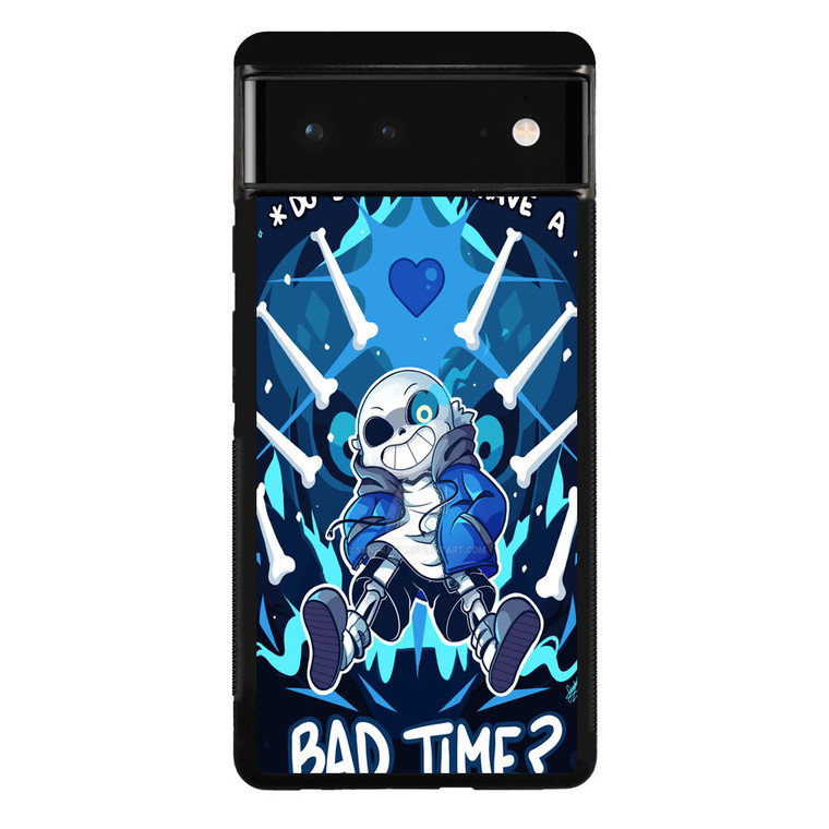 Undertale Sans Bad Time Google Pixel 6 Case