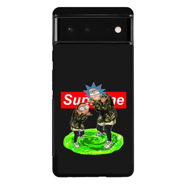 Rick and Morty Supreme Google Pixel 6 Case