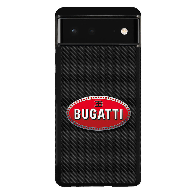 Bugatti Red Logo Google Pixel 6 Case
