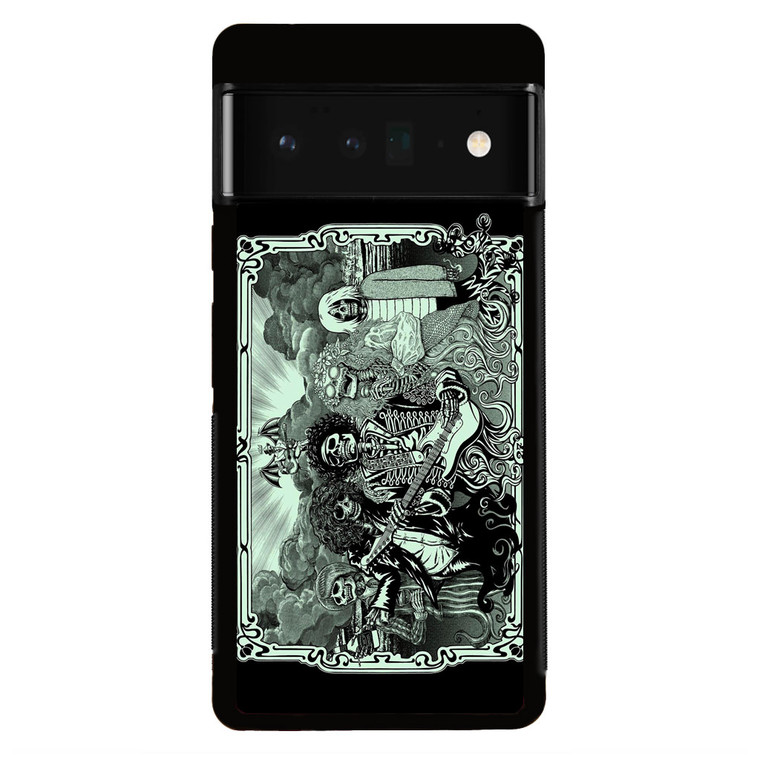 Jimi Hendrix, Kurt Cobain, Jim Morrison, Janis Joplin Google Pixel 6 Pro Case