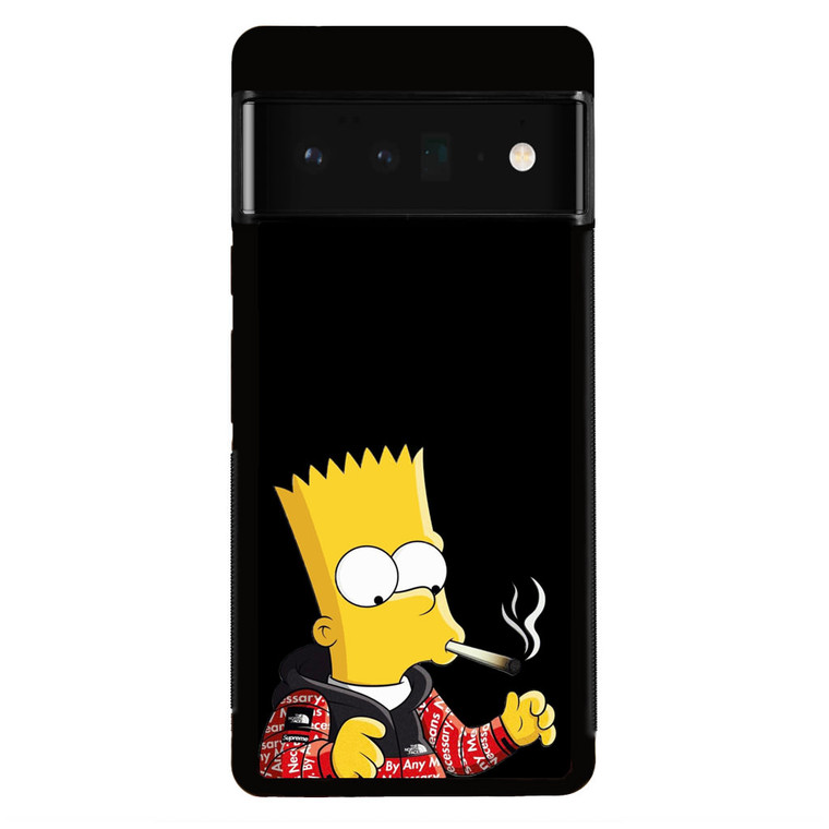 Bart Smoking Supreme Google Pixel 6 Pro Case