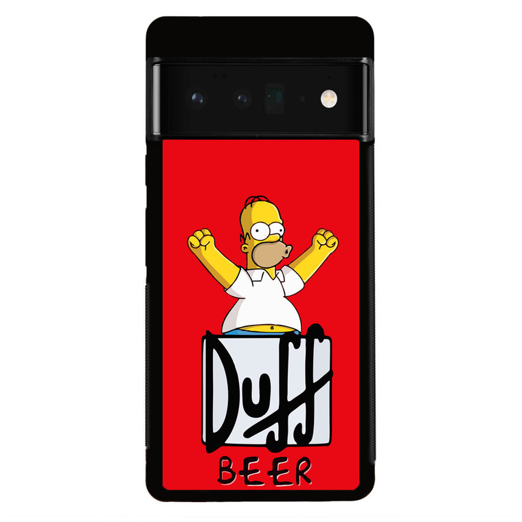 Homer Love Duff Google Pixel 6 Pro Case