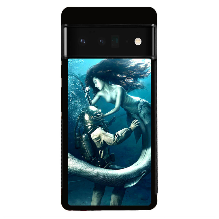 Diver and The Mermaid Google Pixel 6 Pro Case
