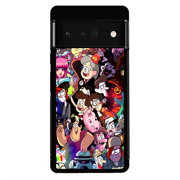 Gravity Falls All Characters Collage Google Pixel 6 Pro Case