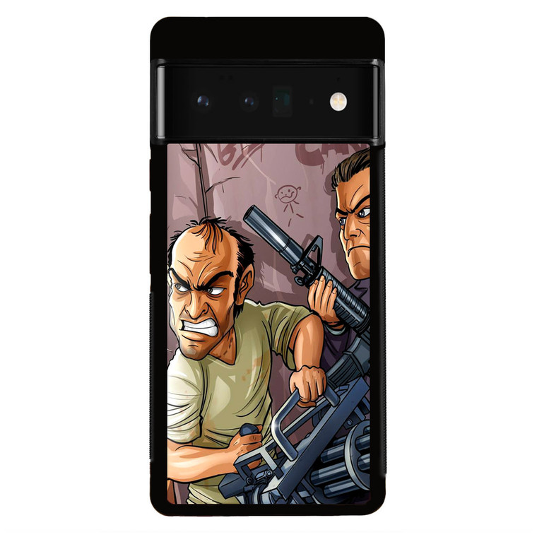 Gta V Game Art Google Pixel 6 Pro Case