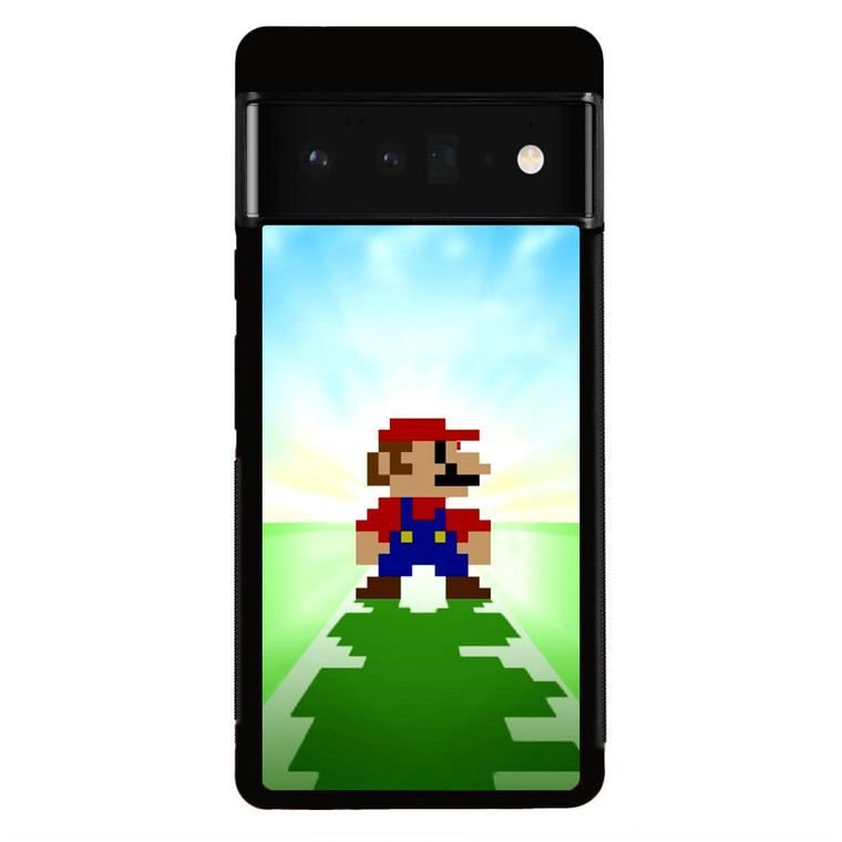 Super Mario Bros Minecraft Google Pixel 6 Pro Case