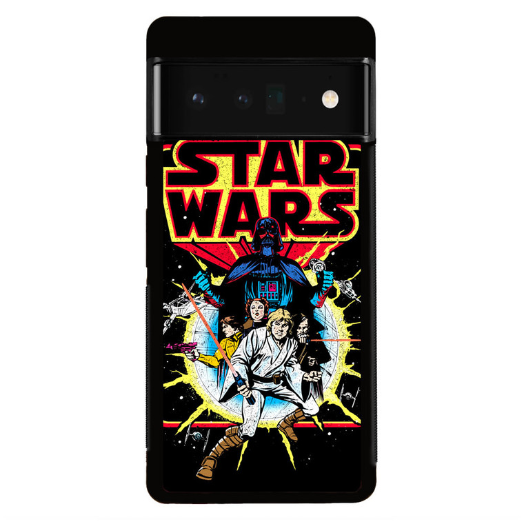 Retro Star Wars Comic Google Pixel 6 Pro Case