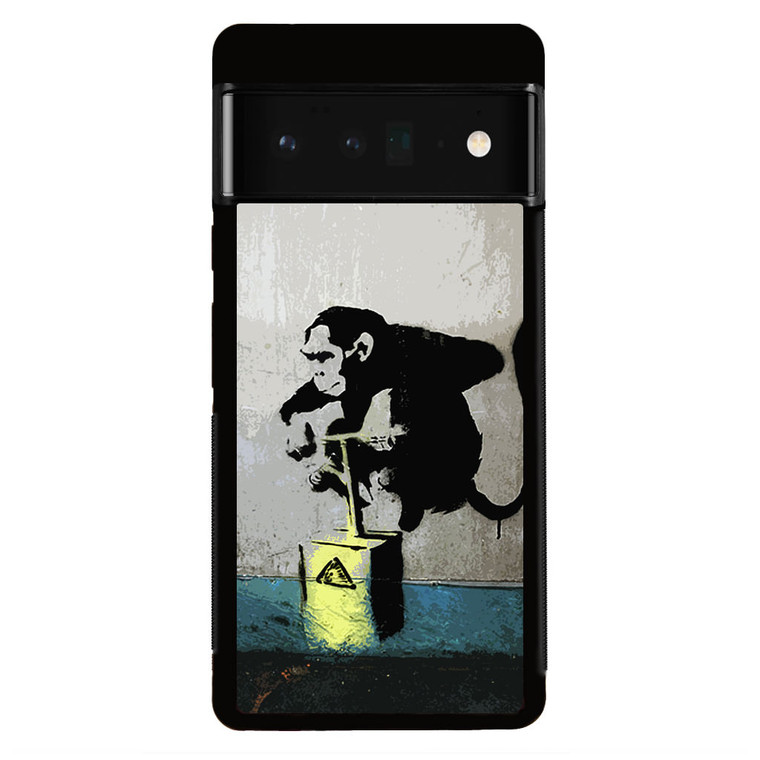 Banksy Monkey Google Pixel 6 Pro Case