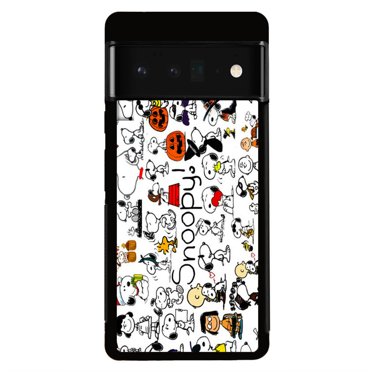 Snoopy Collage Google Pixel 6 Pro Case