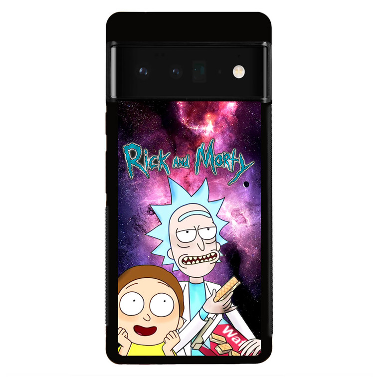 Rick and Morty Nebula Space Google Pixel 6 Pro Case