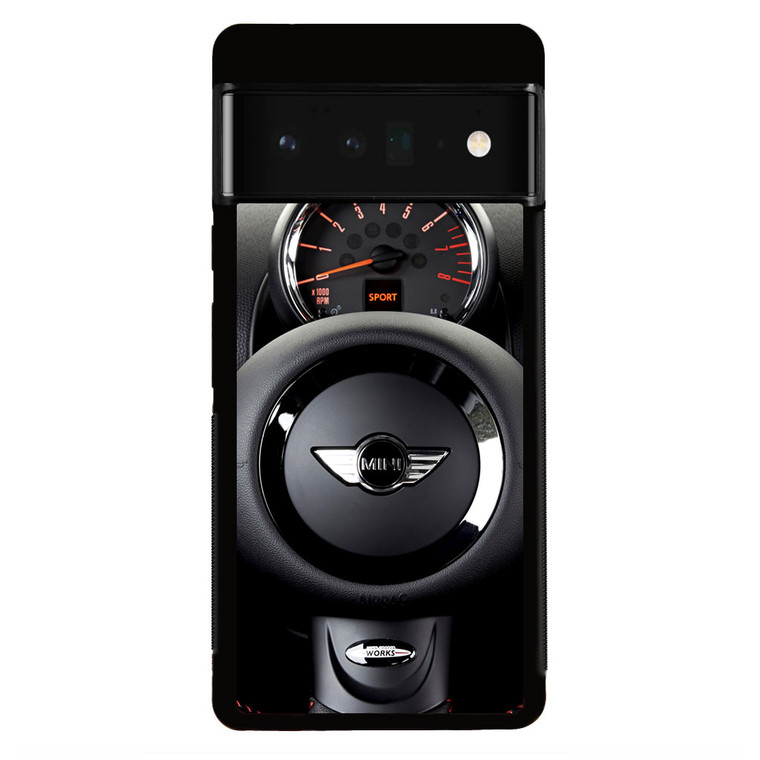 Mini Cooper Steering Wheels Google Pixel 6 Pro Case