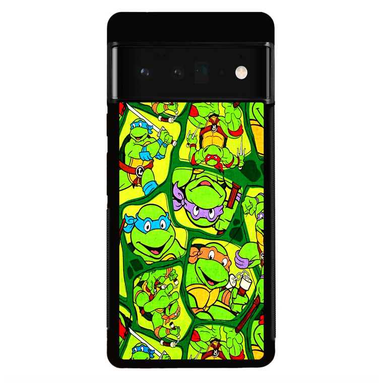 Teenage Mutant Ninja Turtles Collage Google Pixel 6 Pro Case