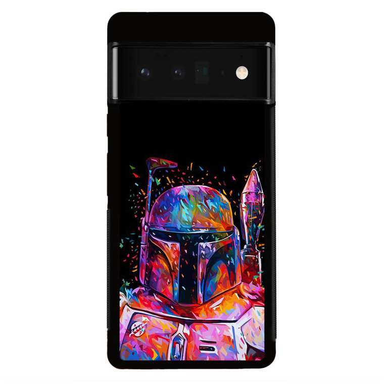 Star Wars Boba Fett Art Google Pixel 6 Pro Case