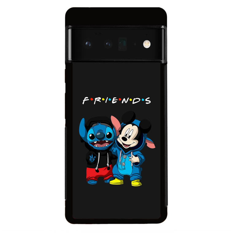 Stitch and Mickey Friends Google Pixel 6 Pro Case