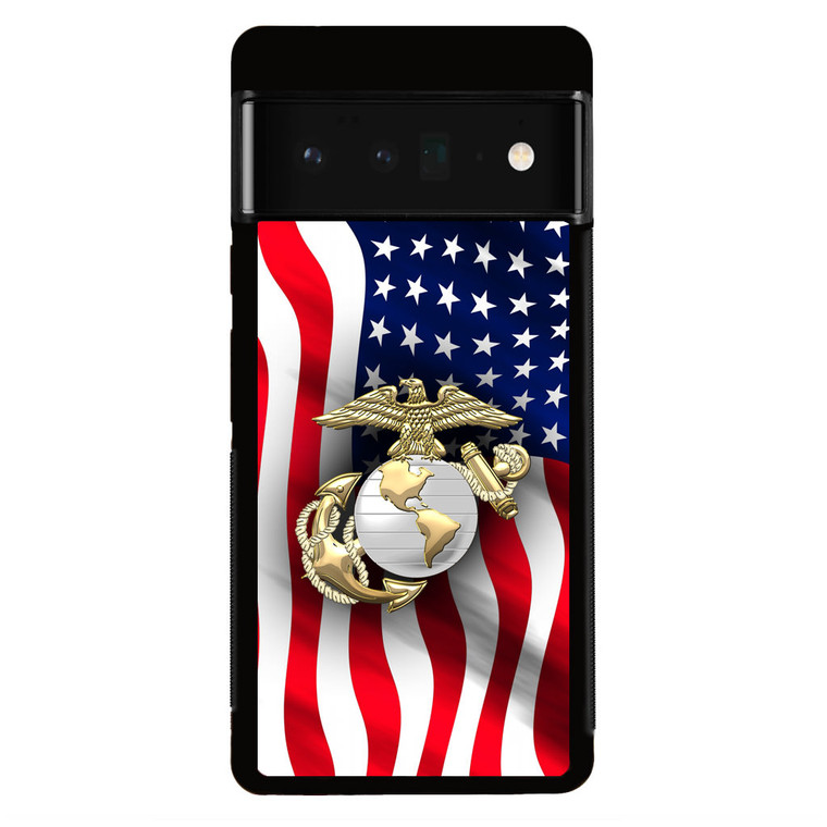 Marine Corps Anchor Google Pixel 6 Pro Case