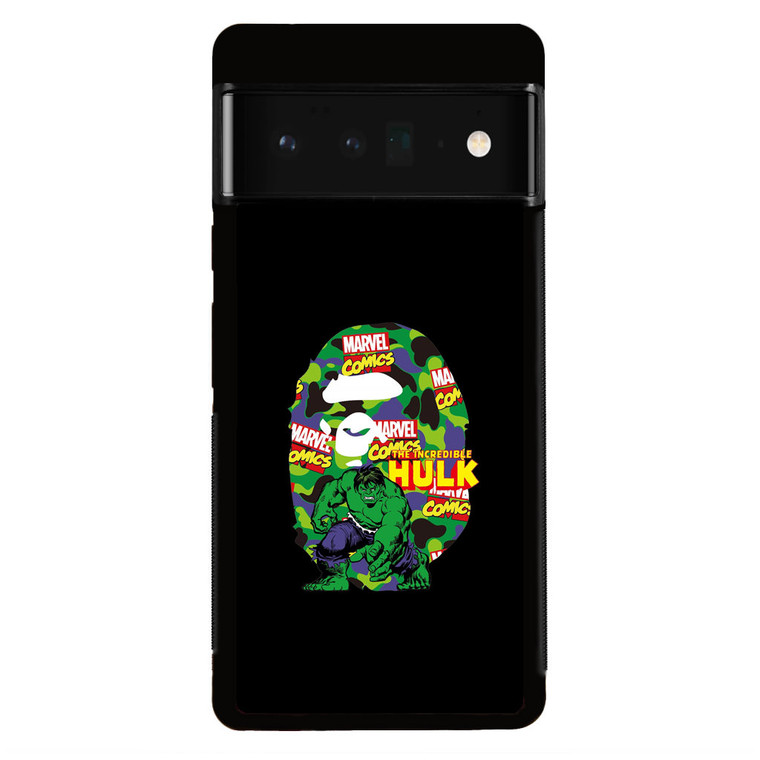 Marvel X Bape Hulk Google Pixel 6 Pro Case