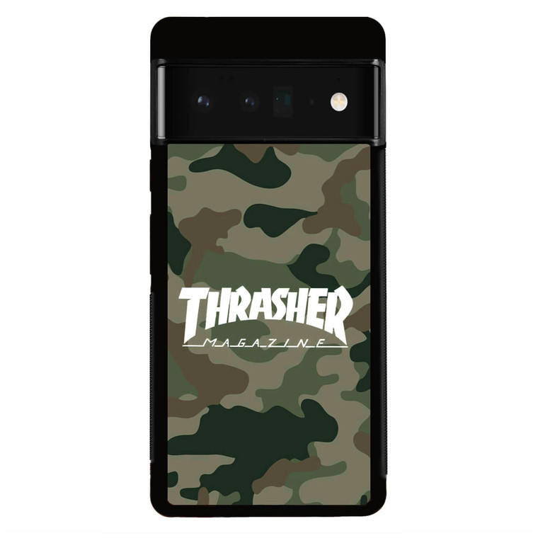 Thrasher Magazine Bape Camo Google Pixel 6 Pro Case