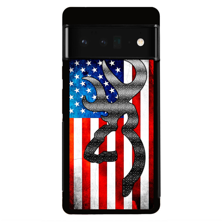 Browning American Flag Google Pixel 6 Pro Case