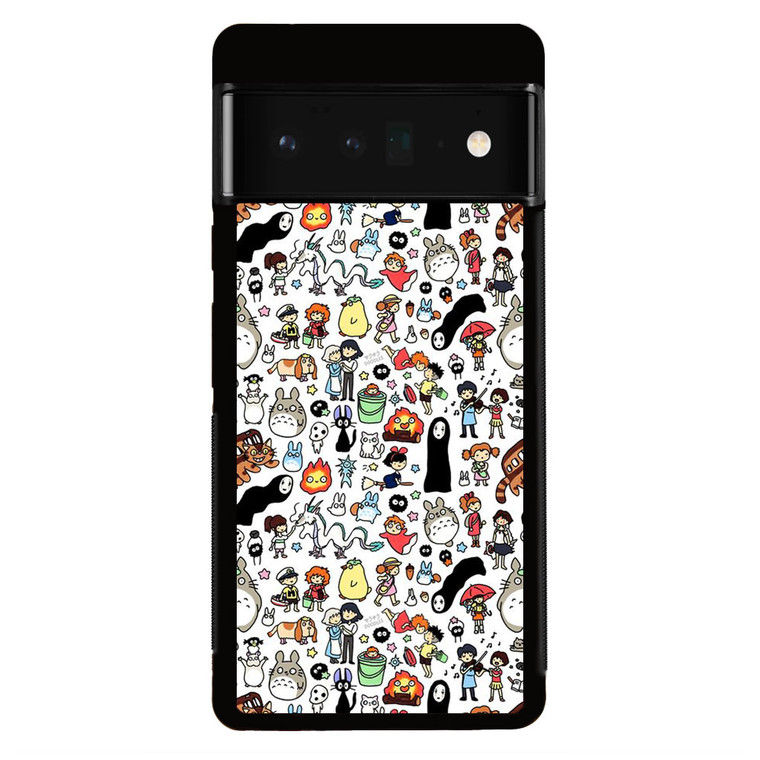 Kawaii Studio Ghibli Character Google Pixel 6 Pro Case