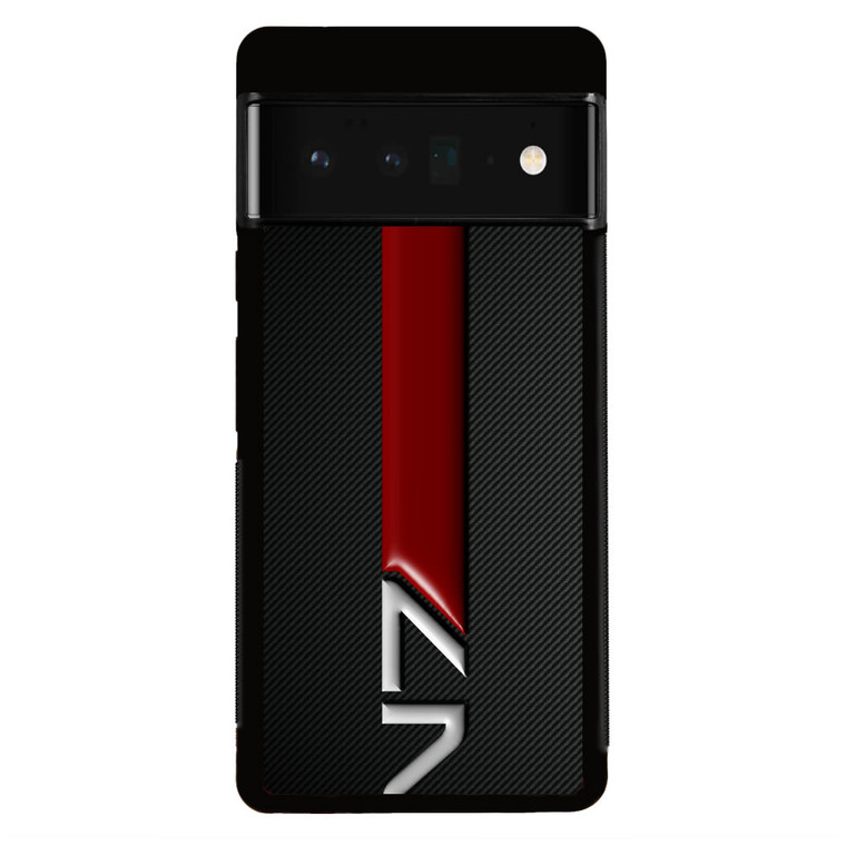 Mass Effect N7 Logo Carbon Google Pixel 6 Pro Case