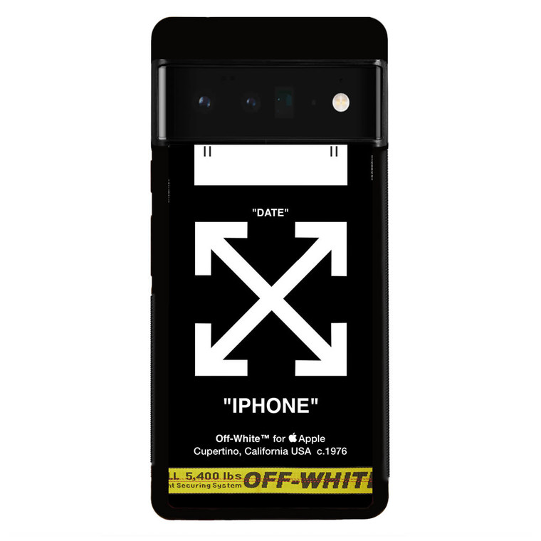 Off White X Apple Google Pixel 6 Pro Case