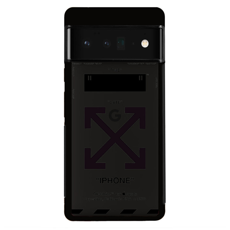 OW X Apple Transparent Google Pixel 6 Pro Case