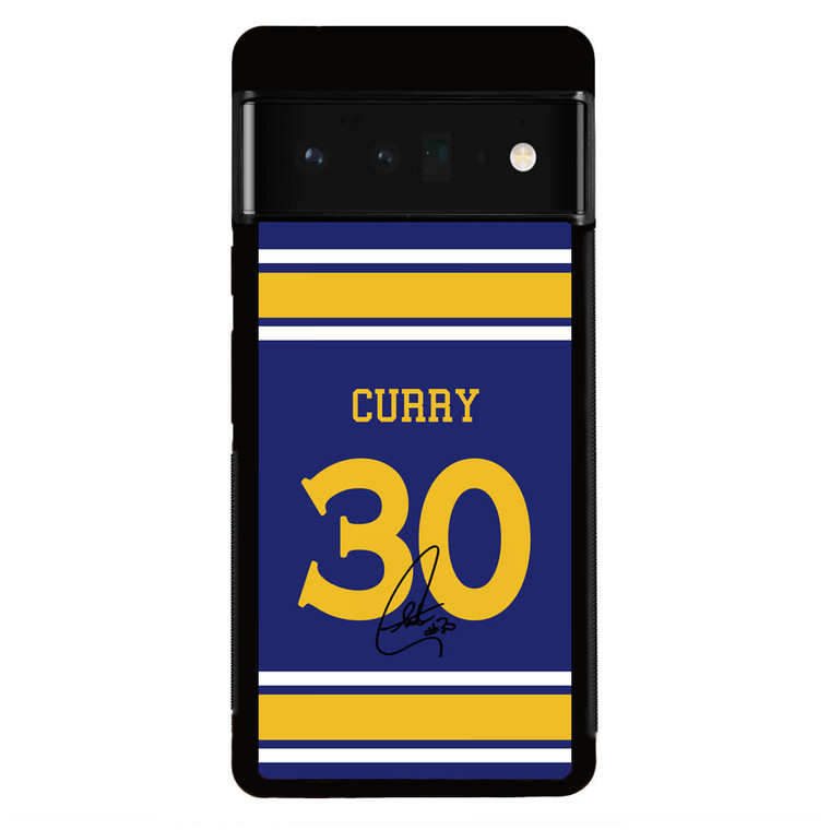 Warriors Stephen Curry Jersey Google Pixel 6 Pro Case