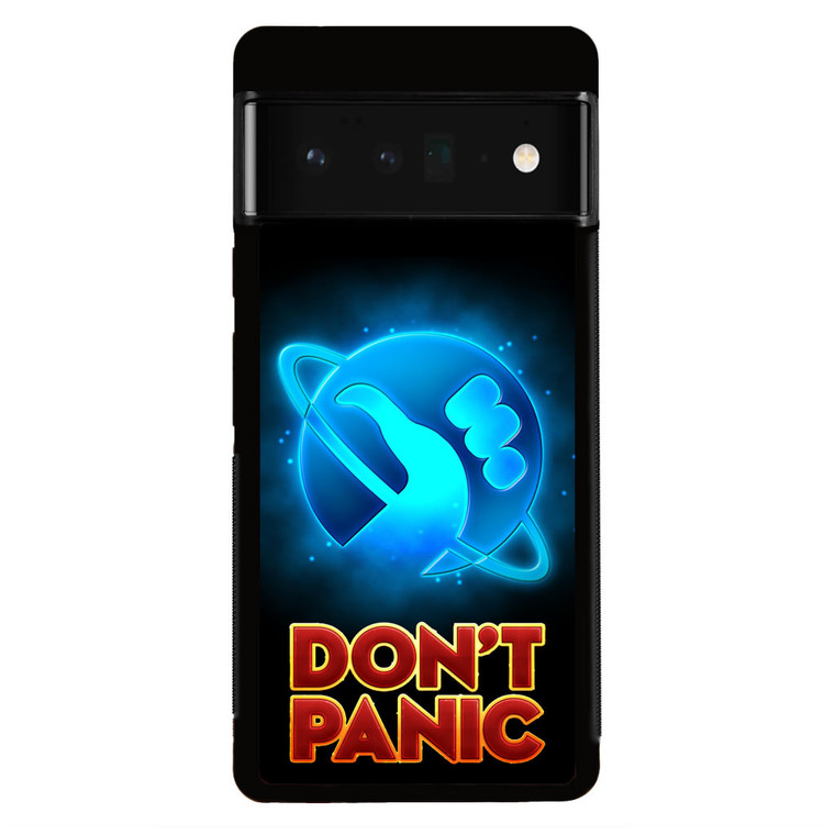 Hitchhiker's Guide To The Galaxy Dont Panic Google Pixel 6 Pro Case