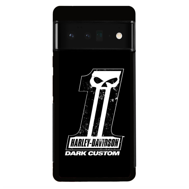 Harley Davidson Dark Custom Google Pixel 6 Pro Case