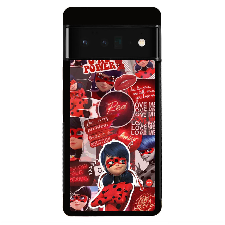 LadyBug Collage Google Pixel 6 Pro Case