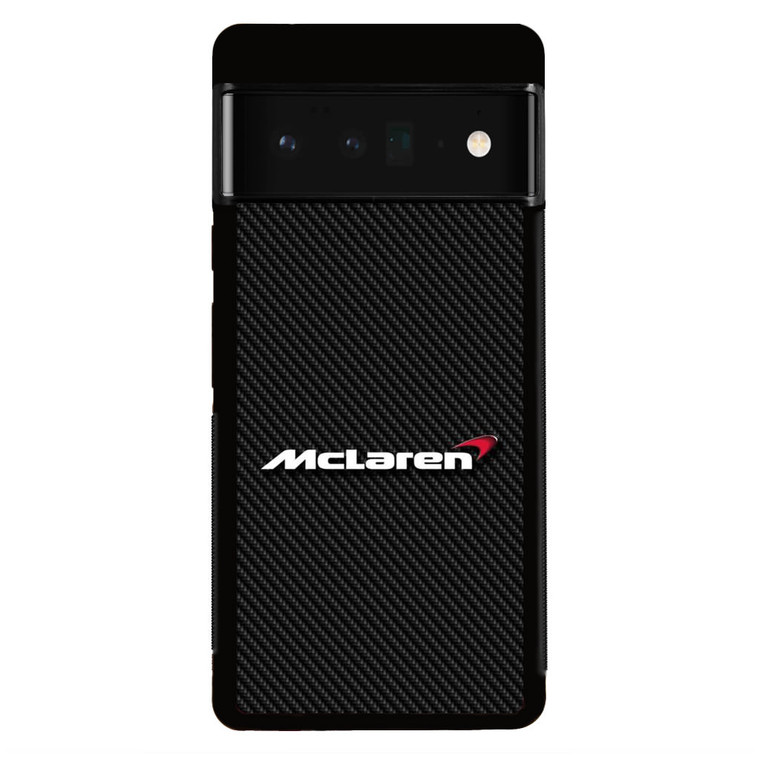 McLaren Logo Carbon Fibre Google Pixel 6 Pro Case