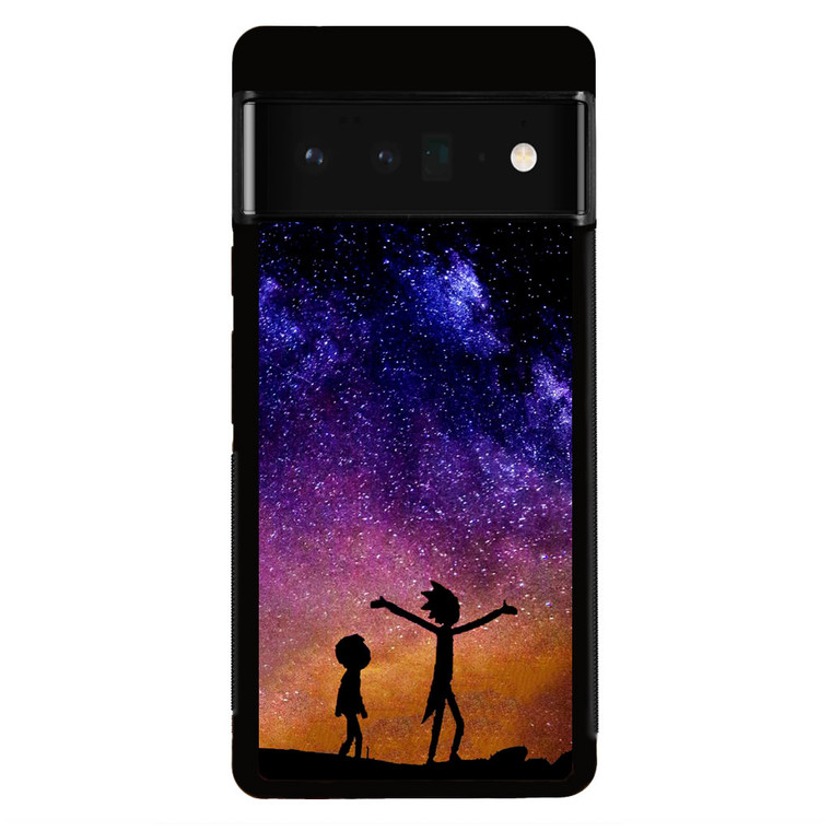 Rick and Morty Space Nebula Google Pixel 6 Pro Case