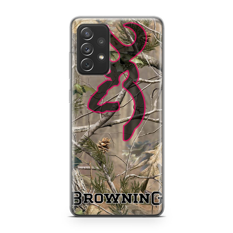 Browning Deer Camo Samsung Galaxy A52 Case