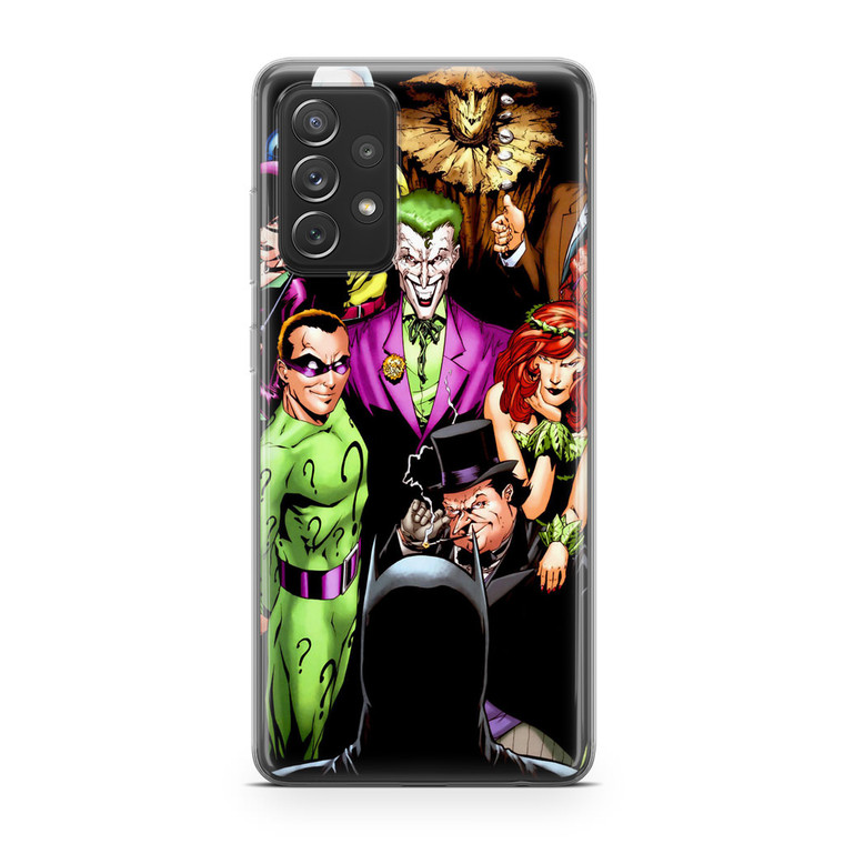 Batman All Villains Samsung Galaxy A52 Case