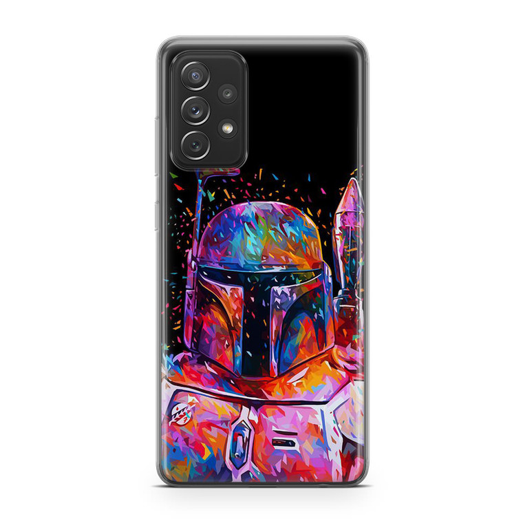 Star Wars Boba Fett Art Samsung Galaxy A52 Case