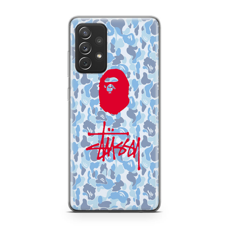 Bape X Stussy Samsung Galaxy A52 Case