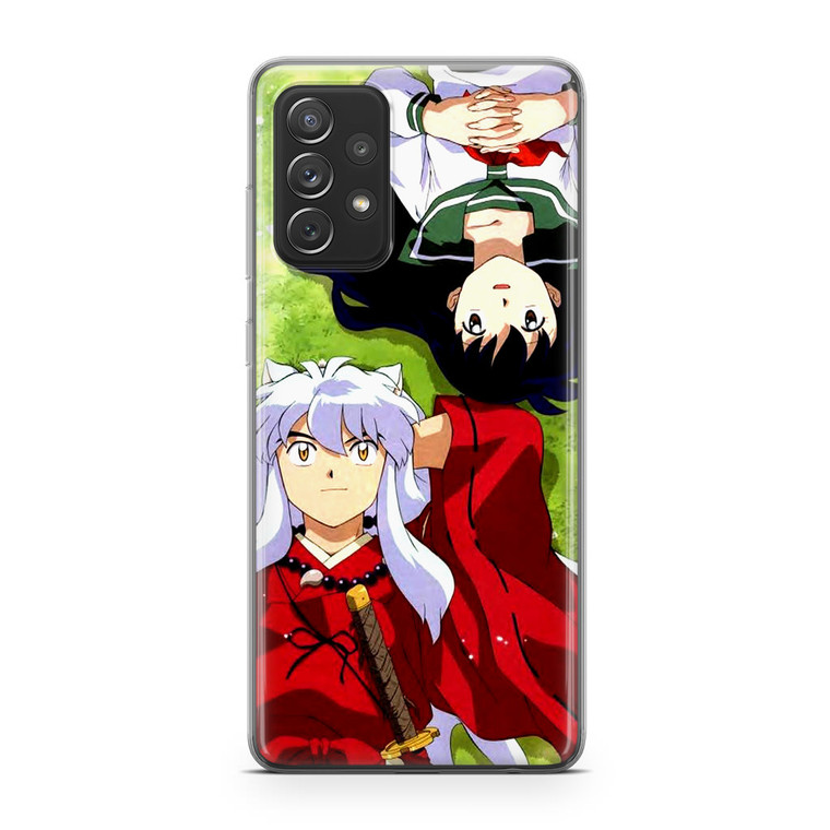 Inuyasha and Kagome Samsung Galaxy A52 Case