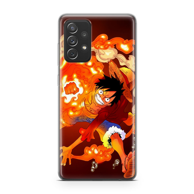 Anime One Piece Luffy Samsung Galaxy A52 Case