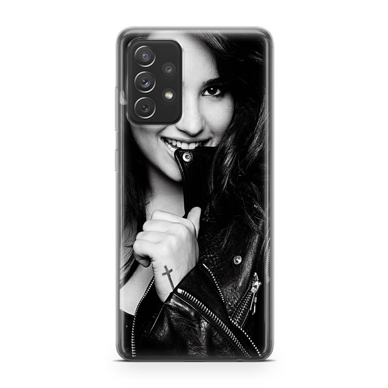 Demi Lovato Black Samsung Galaxy A52 Case