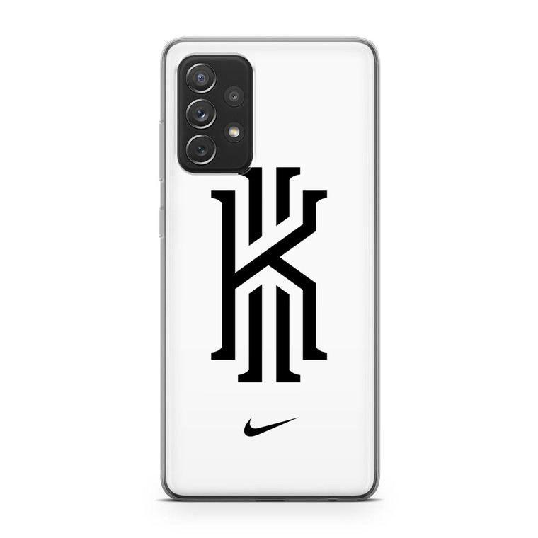 Kyrie Irving Nike Logo White1 Samsung Galaxy A52 Case