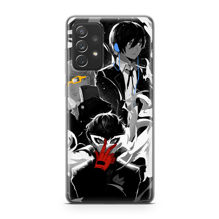 Persona 5 - Protagonist and Arsne Samsung Galaxy A52 Case