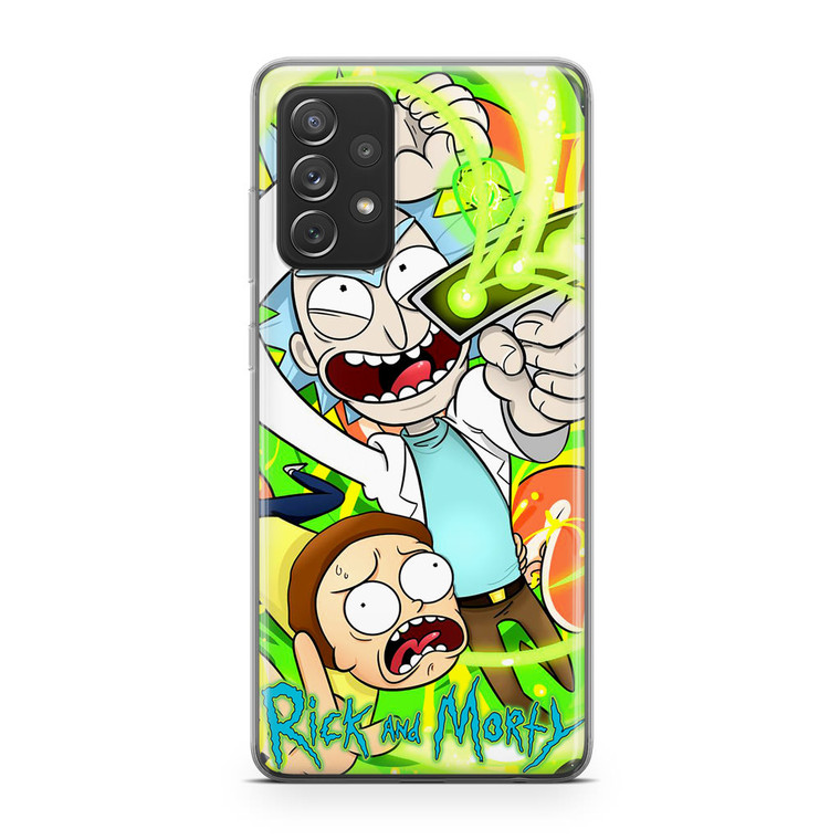 Rick And Morty 3 Samsung Galaxy A52 Case