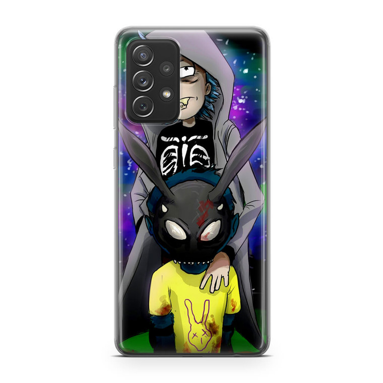 Rick And Morty Donnie Darko Samsung Galaxy A52 Case