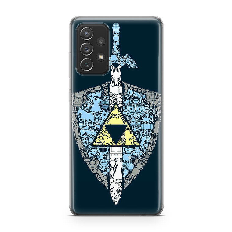 Shield Of Zelda Samsung Galaxy A52 Case